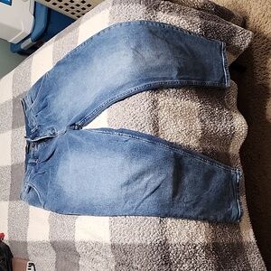 Fashion Nova High rise straight leg Jeans